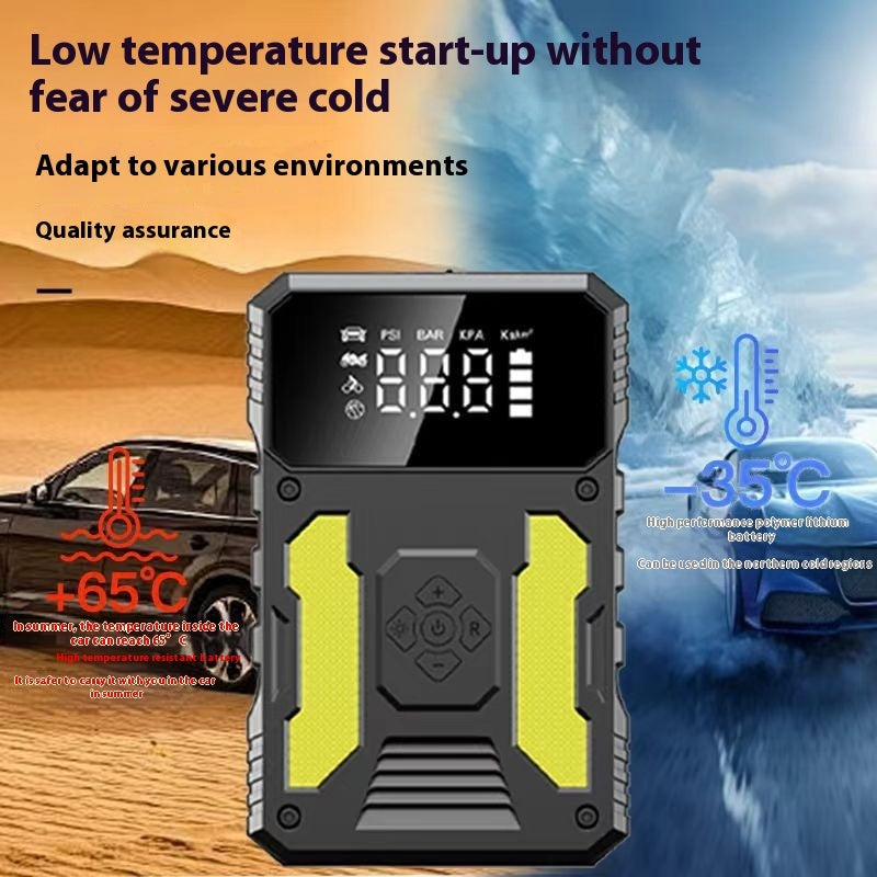 Car Emergency Starter with Air Compressor