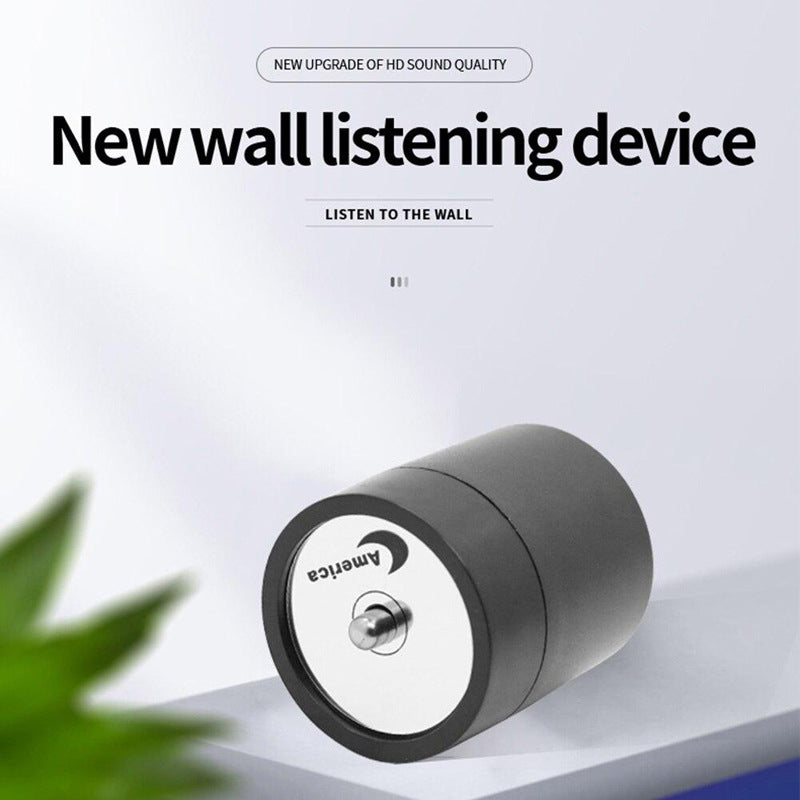 High Strength Through-Wall Microphone Voice Listen Detector for Engineers