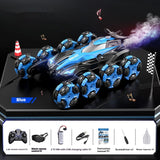 Eight-wheel Gesture Induction Remote Control Deformation Rock Crawler Spray Drift Tumbling Stunt Car