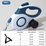 Dog Automatic Retractable Leash Explosion-proof Medium And Large Out Dog Chain With Trash Can Pet Dog Leash