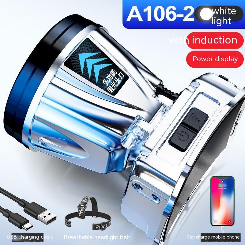 Outdoor Camping Fishing Head-mounted High Power Torch