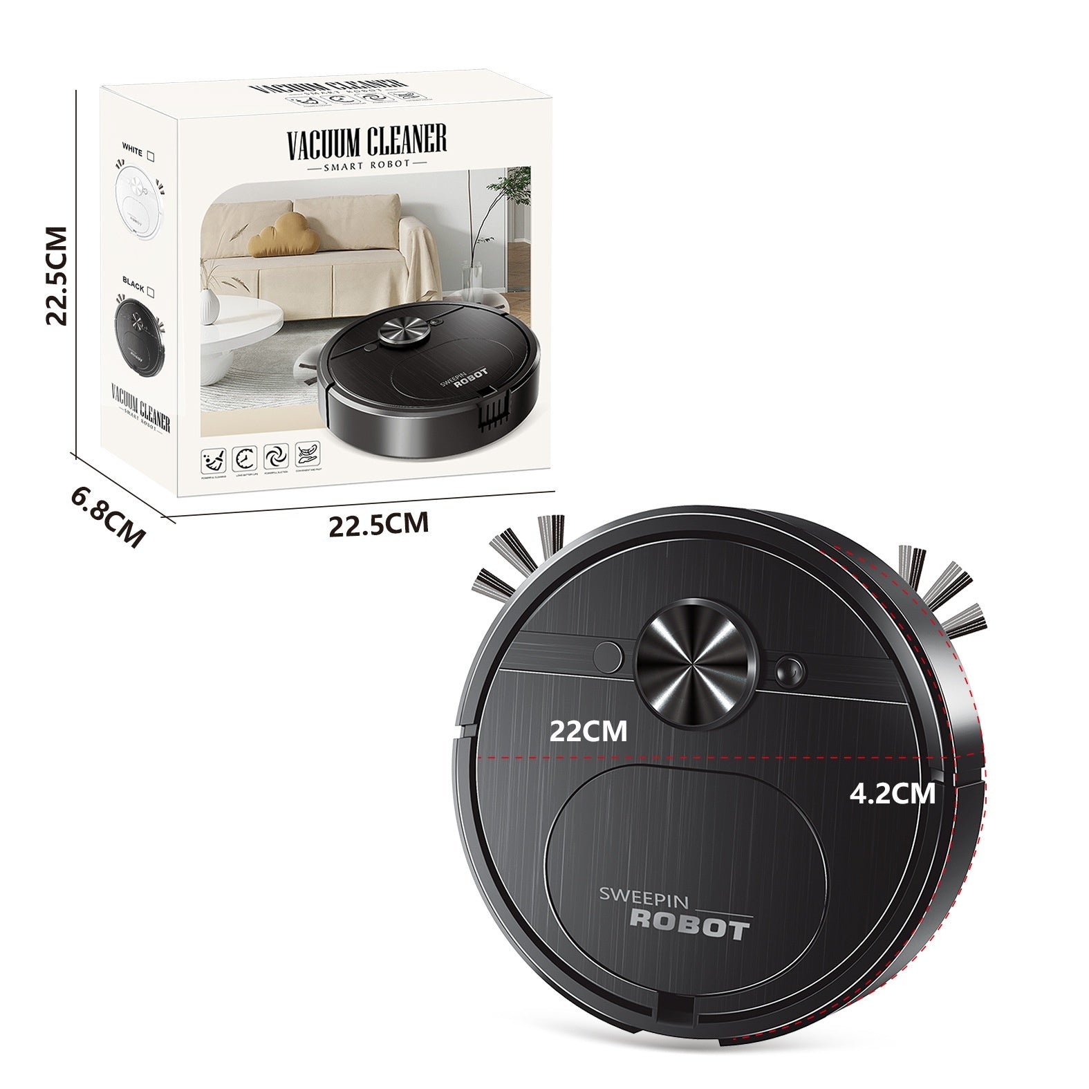 Automatic Home Intelligence Cleaner