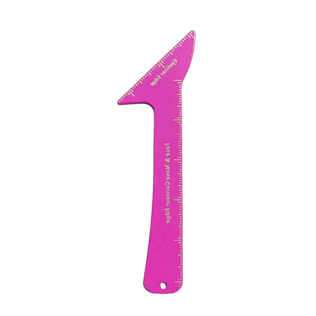 3 In 1 Eyeliner Stencils For Hooded Eyes, Reusable Eyeliner Stencils Tool, Multi-purpose Makeup Tool For Winged Eyeliner, Defined Eyebrows, Face Contour For Real Beginners Techniques