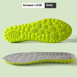 Height Increasing Insole High Elastic Shockproof Breathable Sweat Absorbing