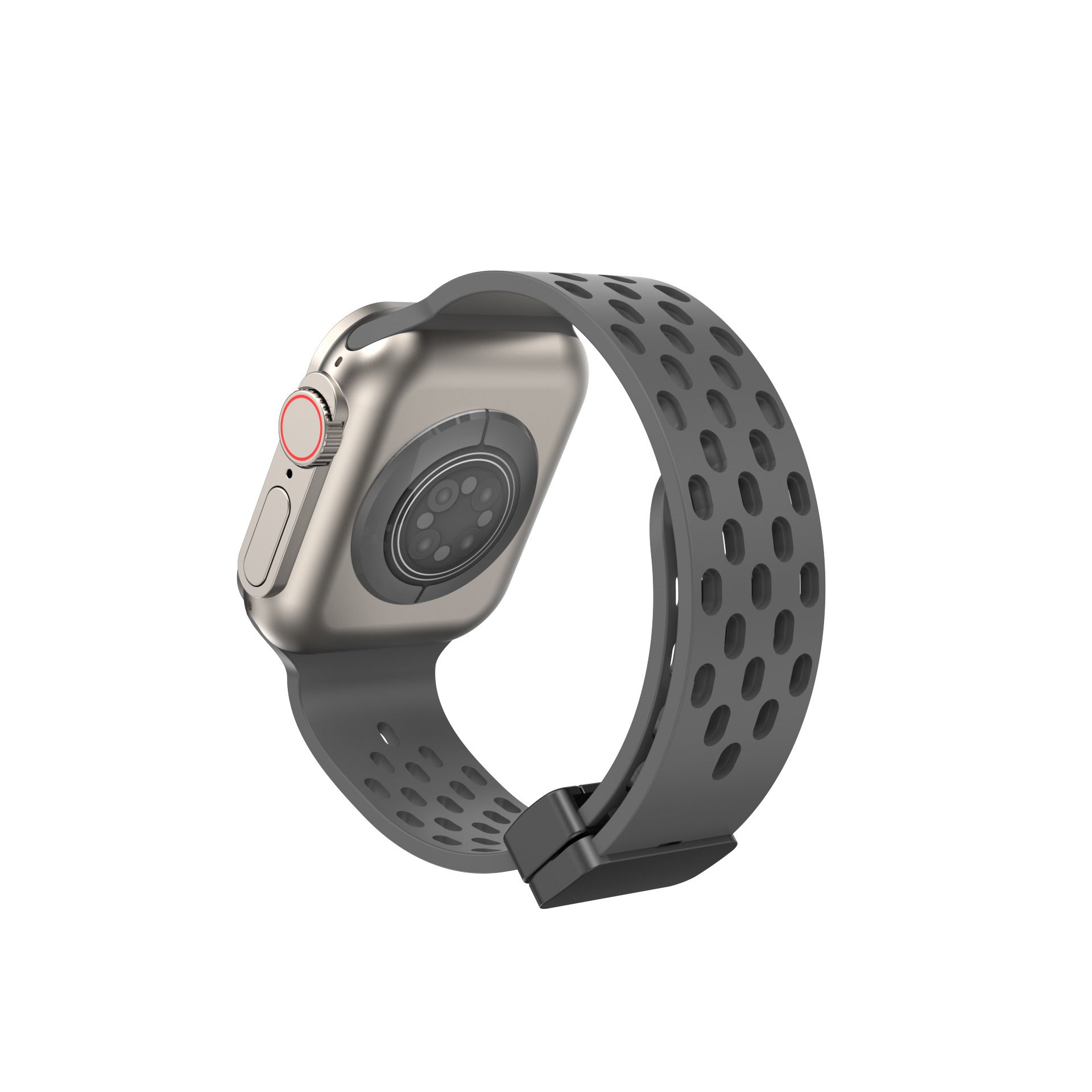 Applicable To 78910 Generation 42mm 46mm Watch Hole Magnetic Suction Silicone Strap
