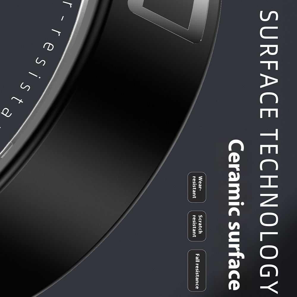 Waterproof Smart Ring Heart Rate Blood Oxygen