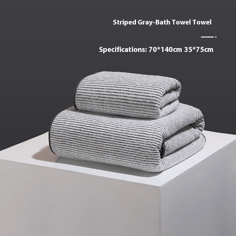 Men's Fashion Personalized Coral Fleece Towel Bath