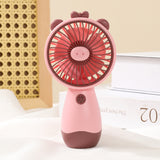 Small Handheld Fan Portable With Rope Mini USB Charging Fan