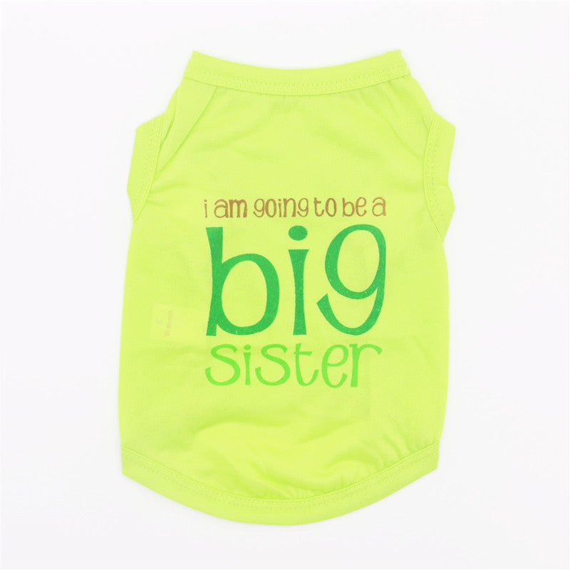 Pet Clothing Puppy Summer Vest Polyester Breathable