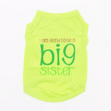Pet Clothing Puppy Summer Vest Polyester Breathable