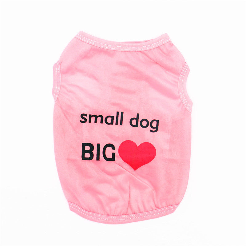 Pet Clothing Puppy Summer Vest Polyester Breathable