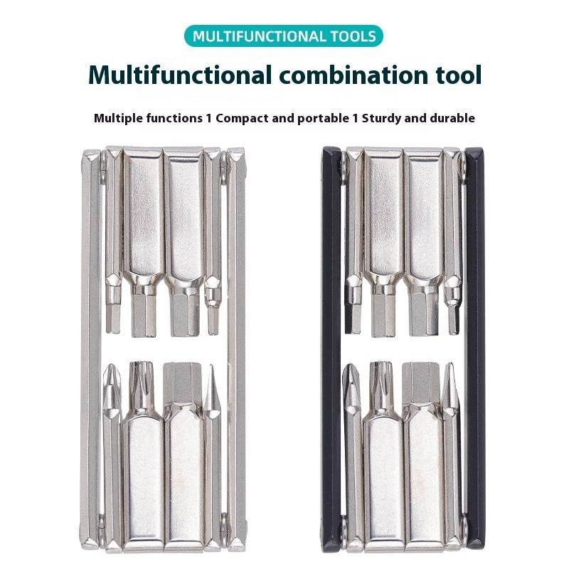 Bicycle 8-in-1 Multifunctional Disassembly Suit Hexagon Socket Screwdriver Wrench Repair Tool