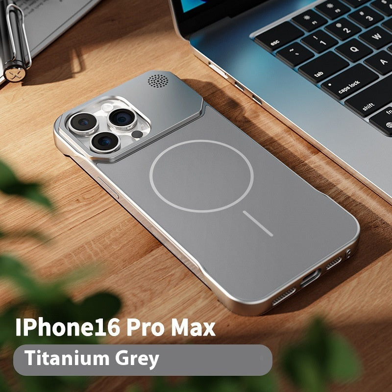 Phone Case Frameless Magnetic Drop-resistant Protective Cover