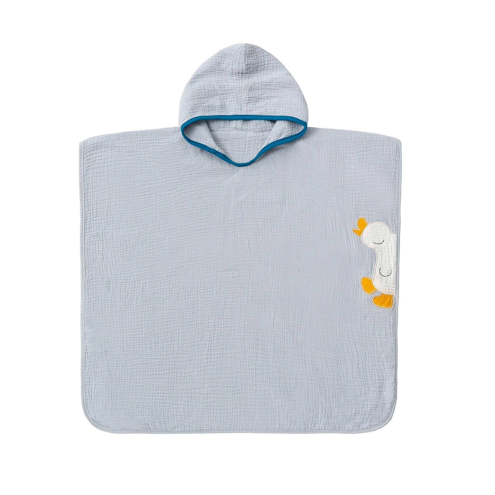 Cotton Gauze Children's Hooded Bath Towel
