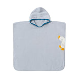 Cotton Gauze Children's Hooded Bath Towel