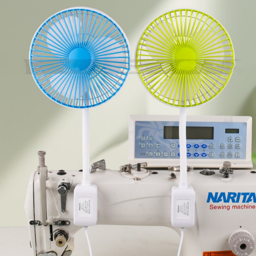 6-inch Fan Double Magnet Three-gear Adjustable Removable And Washable