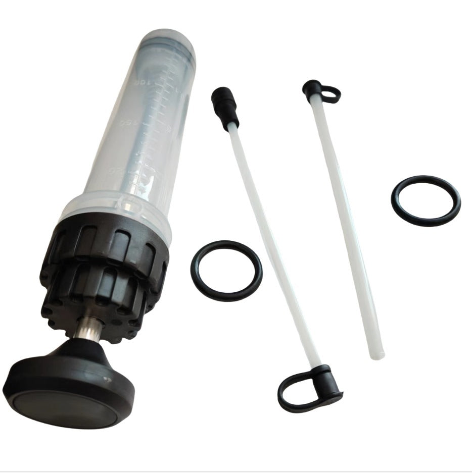 Manual Pumping And Filling Syringe Bottle