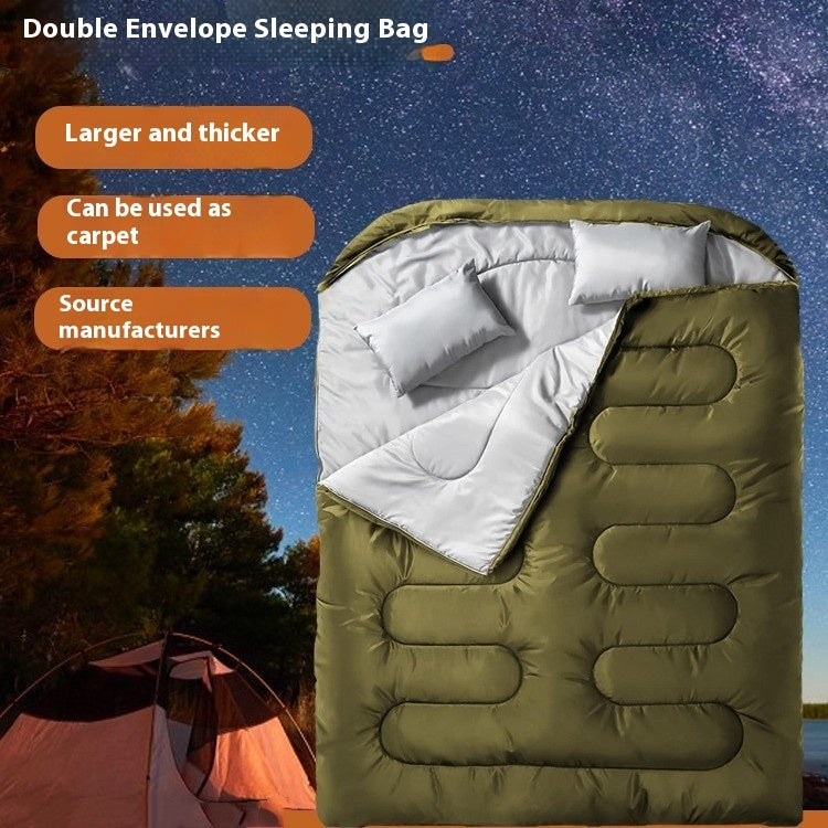 Outdoor Thickened Waterproof Winter Sleeping Bag