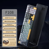 F108pro Wireless Bluetooth Three-model Customized Mechanical Keyboard