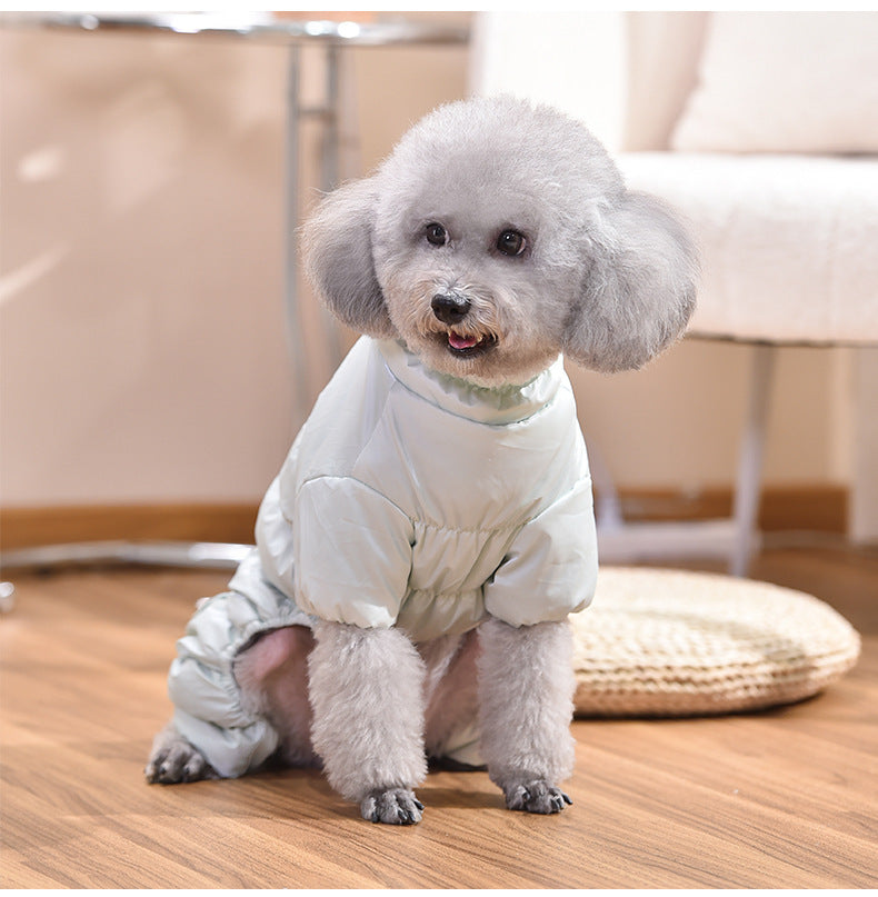 Dog Fashion Outdoor Tight Belly Wrap Shell Jacket
