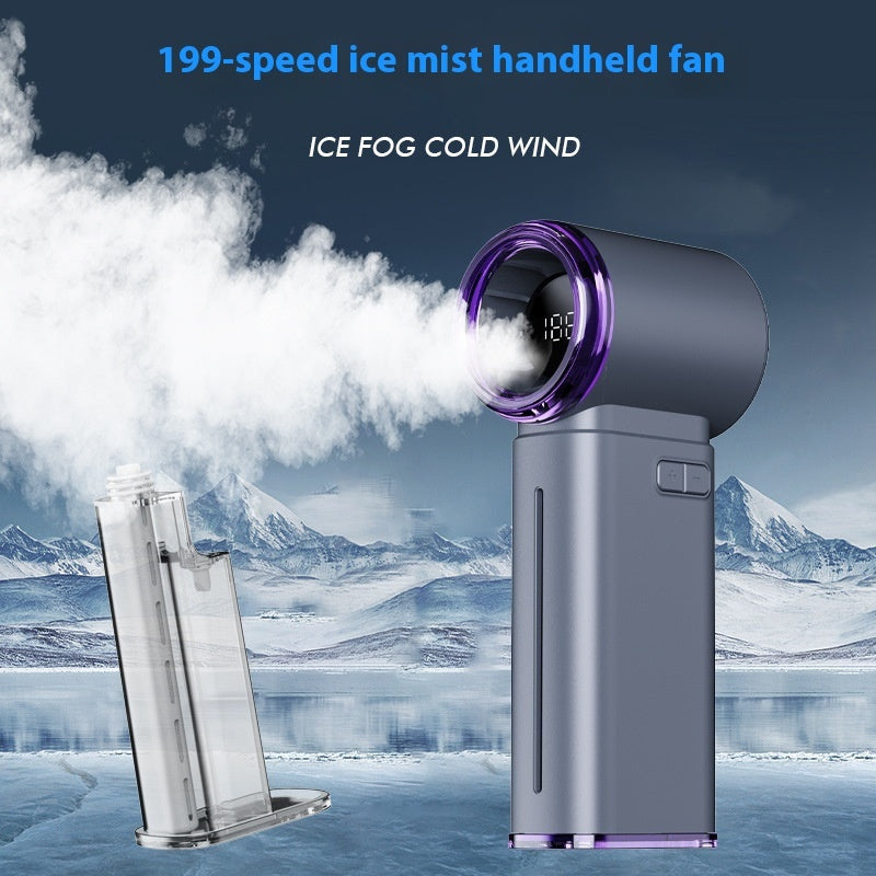 Spray High-speed Violence Small Handheld Fan