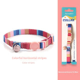 Woven Collar Bell Anti-suffocation Comfortable Safety Buckle Pet Decoration