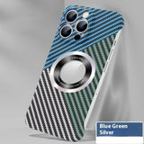 Carbon Fiber Ultra-thin Magnetic Phone Case