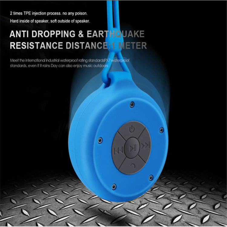 Bluetooth Speaker Wireless Suction Cup Dustproof Audio