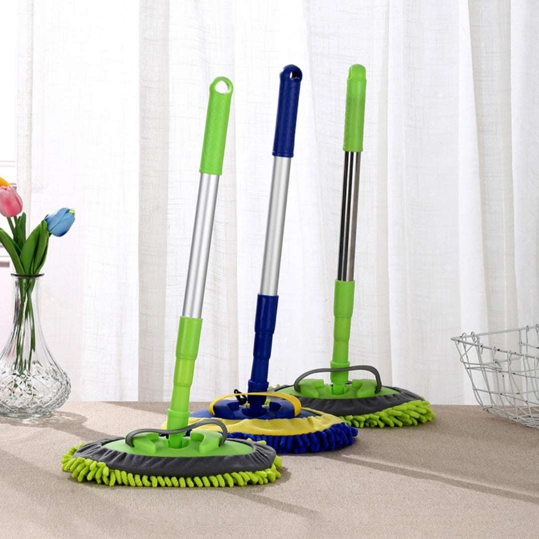 Three Sections Aluminum Alloy Expansion Link Car Mop