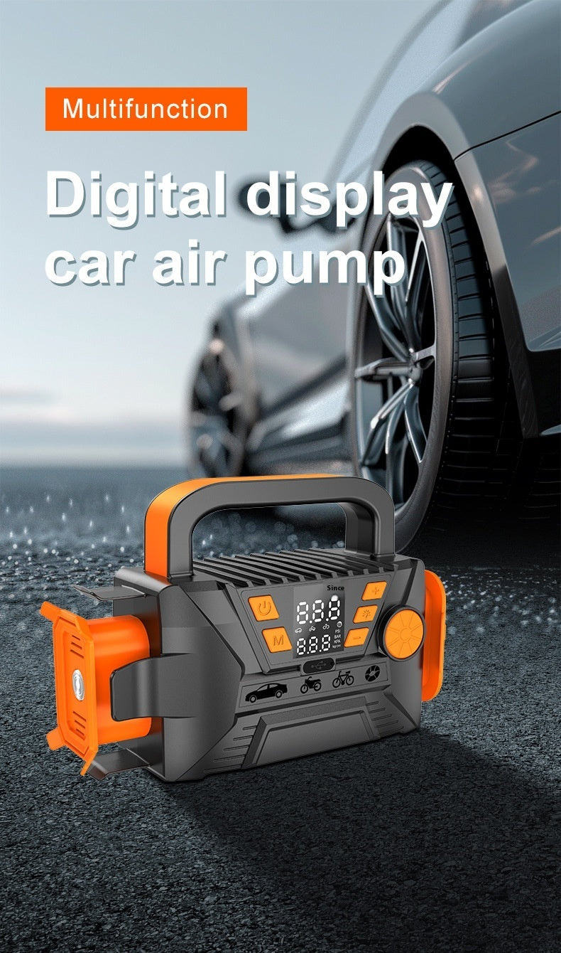 Multi Functional Digital Display Car Air Pump