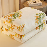 Milk Velvet Blanket Quilt Thickened Winter Coral Flannel