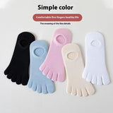 Toe Socks Women's Summer Thin Deodorant