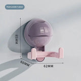 Dopamine Ball Double-headed Hook Household Punch-free Suction Cup