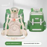 Large Capacity Burden-reducing Waterproof Children's Spine Protection Schoolbag