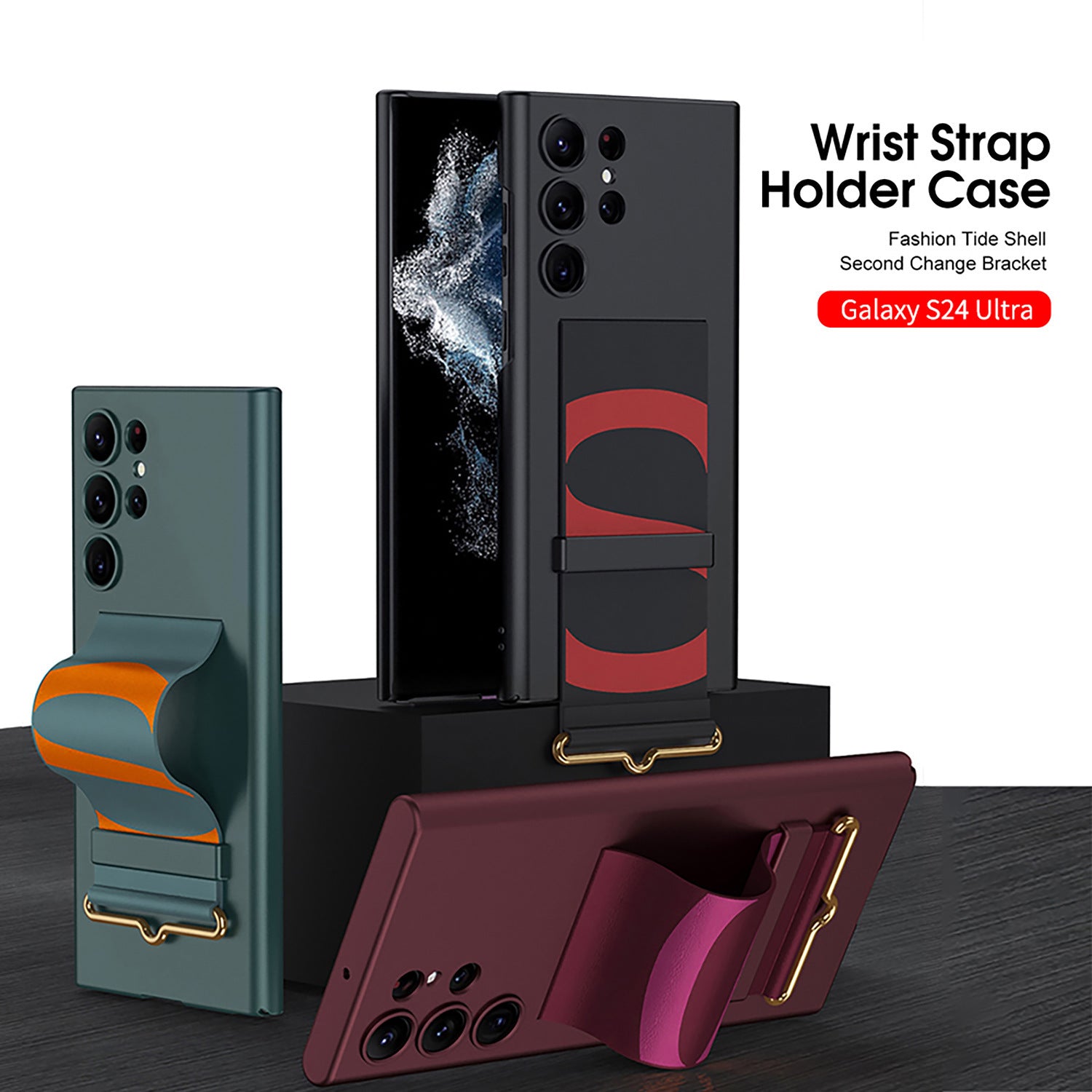 Ultra-thin Wrist Strap Bracket Protective Cover Drop-resistant Phone Case