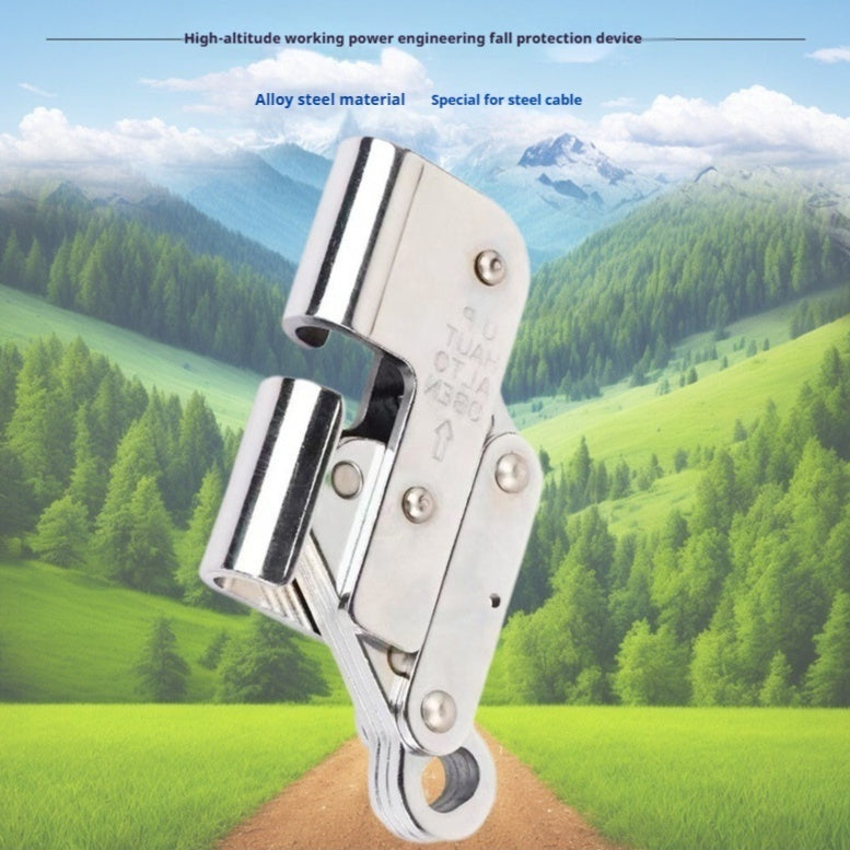 Wire Rope High Altitude Emergency Rope Clamp Equipment
