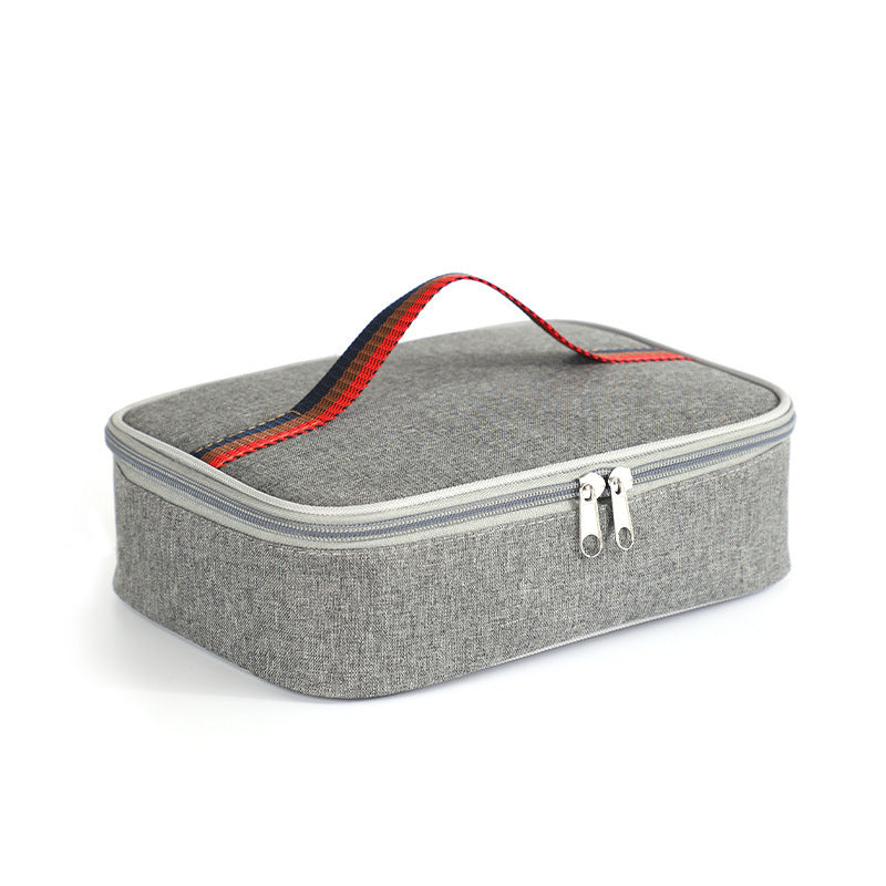 Japanese Oxford Cloth Portable Insulated Thick Aluminum Foil Lunch Thermal Bag
