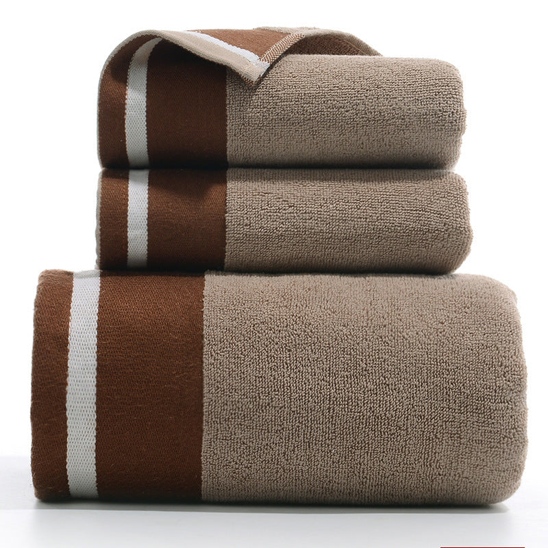 Pure Cotton Towels Three-piece