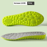 Height Increasing Insole High Elastic Shockproof Breathable Sweat Absorbing
