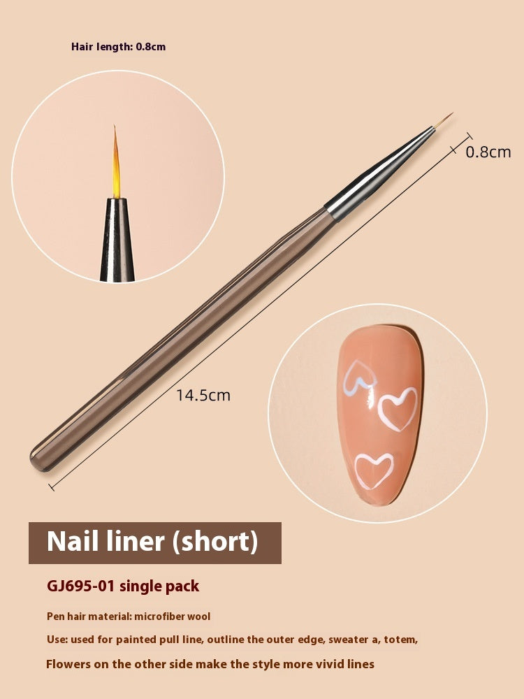 Nail Brush Brush Ultra-fine Painted Line Drawing Pen