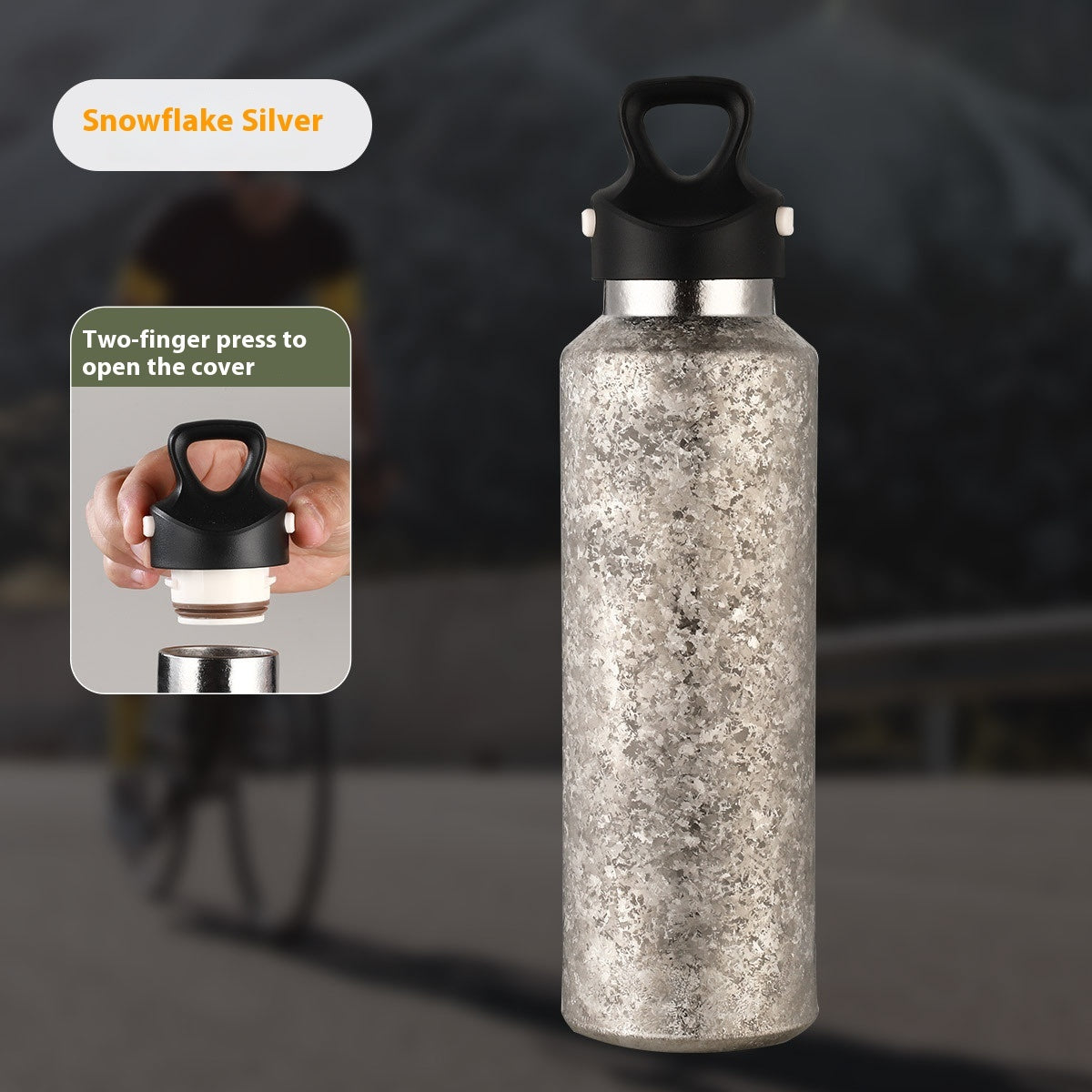 Non Threaded Pure Titanium Vacuum Cup, Simple And Fashionable