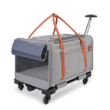 Multifunctional Cat Bag Outdoor Portable Removable Universal Wheel With Pull Rod