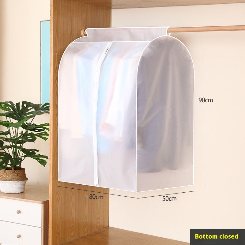 Wardrobe Dust Cover Clothes Dust Hanger Household Storage Bag