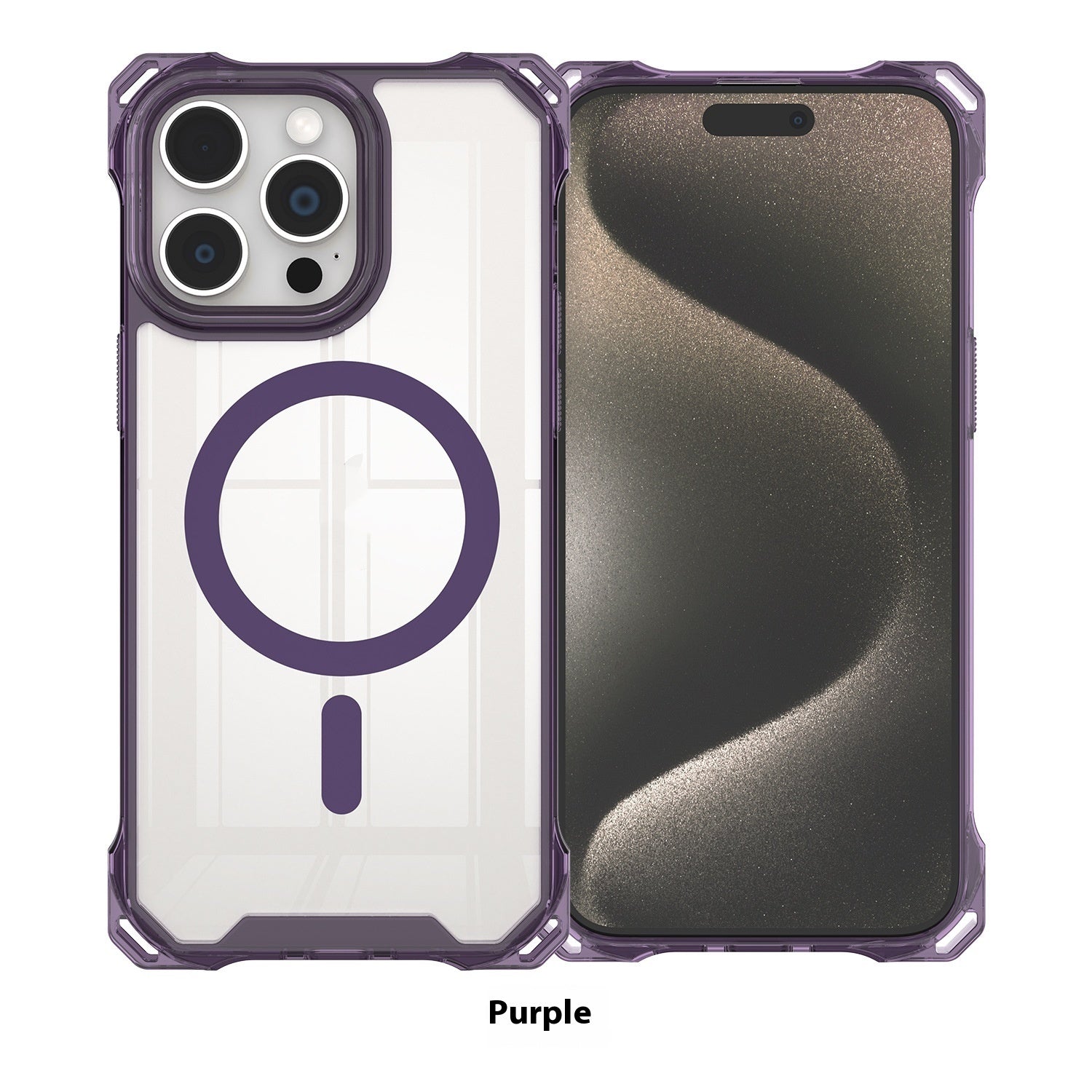 Slung Over One Shoulder Phone Cover Drop-resistant Four-corner Lanyard