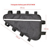 Triangle Pack Super Large Modified Electric Lithium Battery Triangle Bag