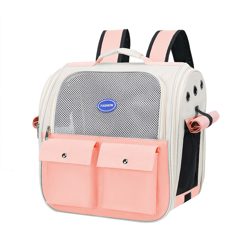 Portable Breathable Backpack For Pets