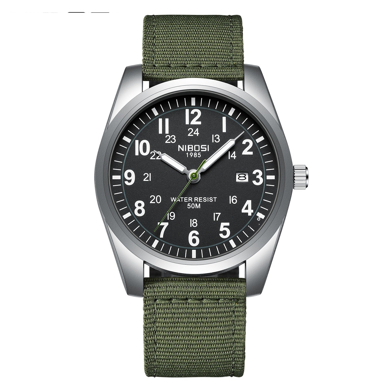Lightweight Nylon Watchband Men's Watch