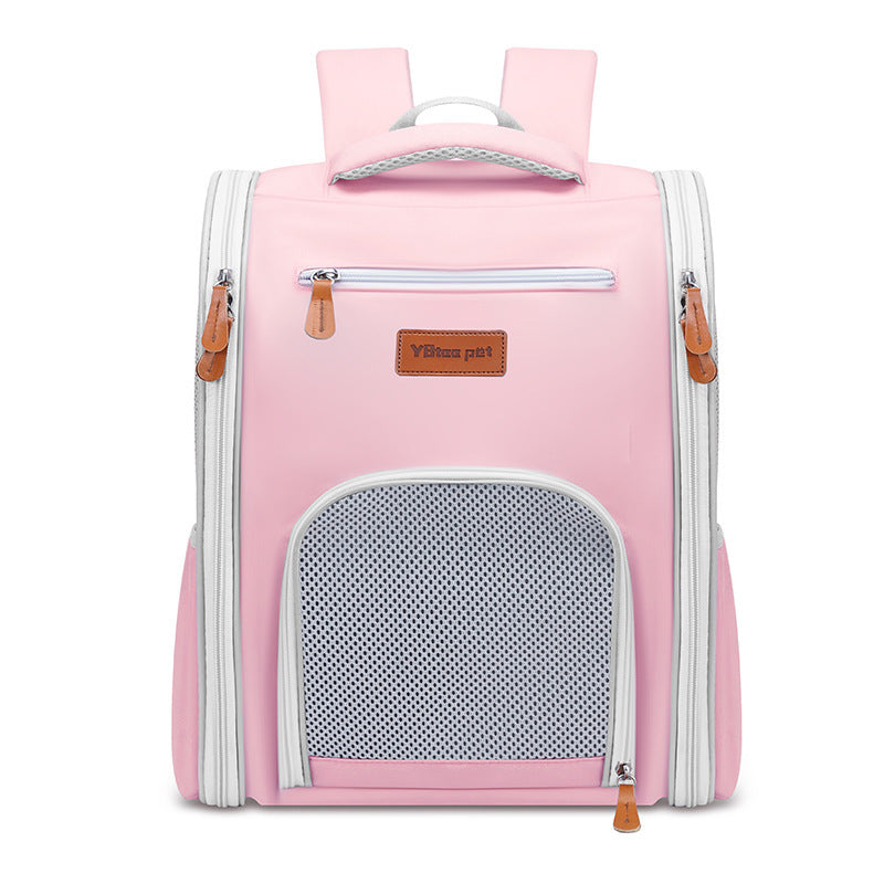 Four Sides Breathable Pet Bag Foldable Portable Oxford Cloth