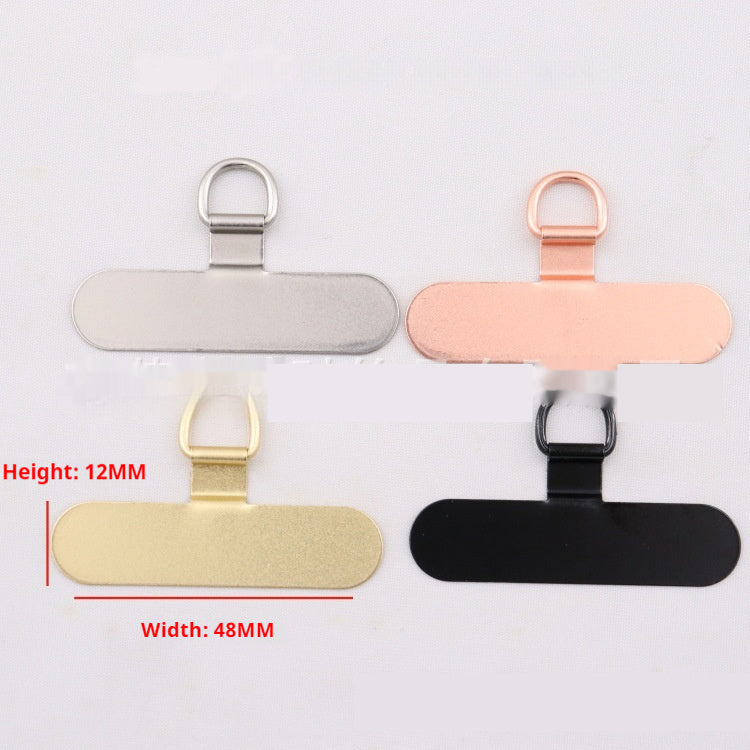 Stainless Steel Phone Clip Charging Port Fixing Pad