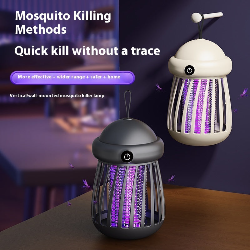 Mini Outdoor Electric Shock Mosquito Killing Lamp Automatic Mosquito Trap Mosquito Killer